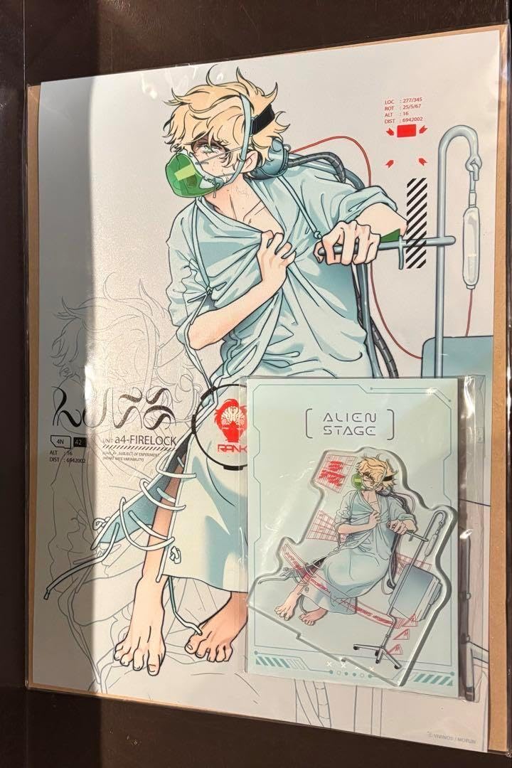 中国限定 エイリアンステージ アクリルスタンド ルカ ヒョナ セット